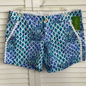 Lilly Pulitzer Callahan Shorts. Size 10. NWT.